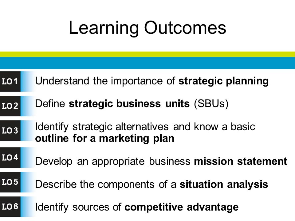 strategic business planning skills in education